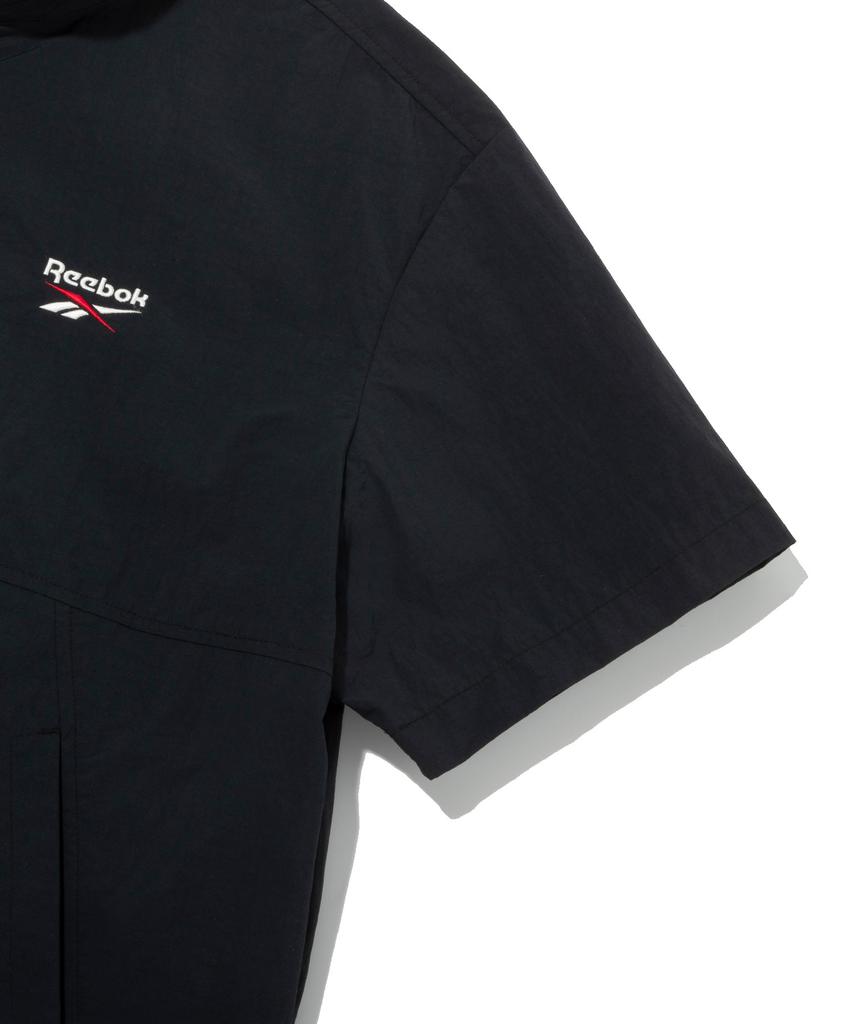 Reebok Essential Short Sleeve Anorak - Black