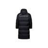 Li Ning Loose Casual Sports Long Hooded Down Jacket Men Outerwear Black AYMR055-1
