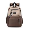 Schoolbag American Campus Student Schoolbag Men and Women Trendy Cool Large Capacity Travel Bag High School Backpack Niche Backpack