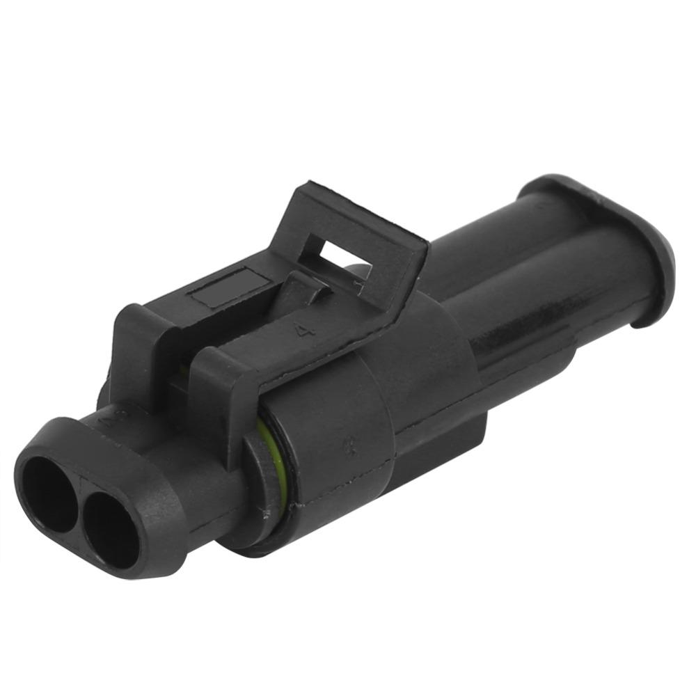 10 Sets Male and Female Car Electrical Wire Connector Waterproof Terminal Socket  Car Electrical