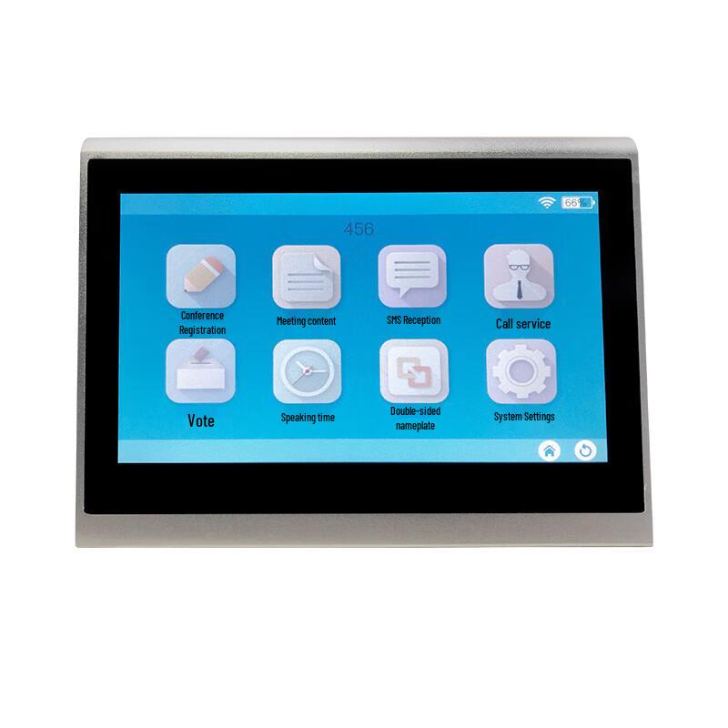 JUNNAN Dual-Sided Touch Smart Conference Electronic Table Sign (CN version)