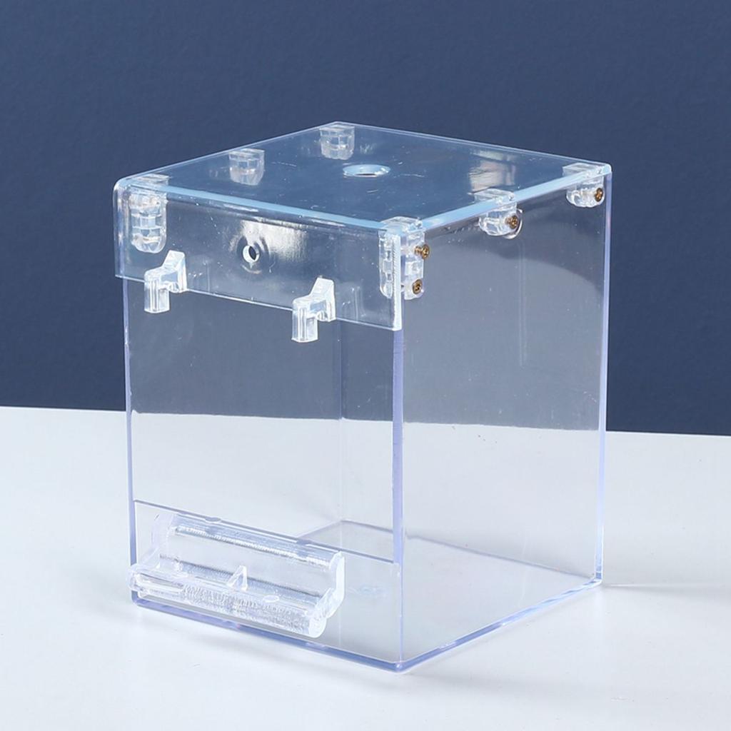 Hanging No-Leakage Shower Transparent Parrot Bathtub Bathing Box Birdbath Bird Bath for Cage