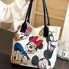 Large Canvas Tote Bag for Women Cute Cartoon Handbag Heavy Duty Shoulder Daily Commute Travel Shopping Gift