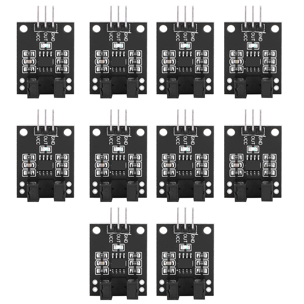 

10Pcs Infrared Photoelectric Sensor Module Motor Speed Detection Electronic Components