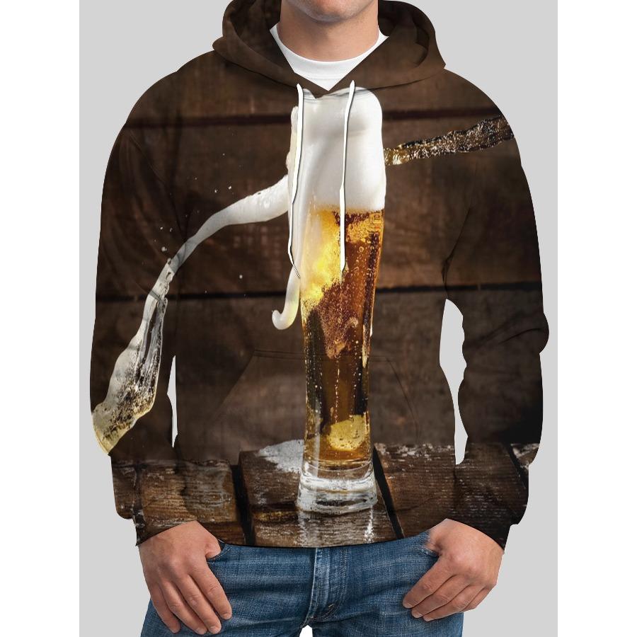 

Осенне-зимние свитера с длинными рукавами, 3D-принт, мужская толстовка с капюшоном, мультяшный узор, модная спортивная толстовка 6XL