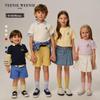 Teenie Weenie Kids Bear Short Sleeve Cotton T-Shirt