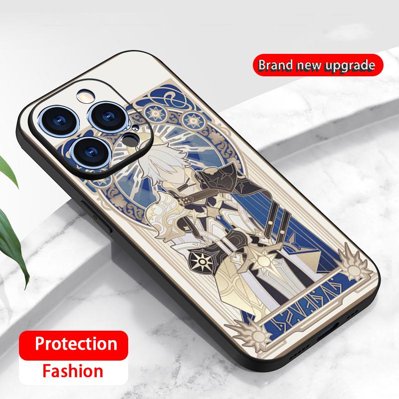 

Honkai Star Rail Cipher anime pattern Phone Case For iPhone 17 16 16e 15 14 13 12 11 Plus Mini Pro Max Soft Shockproof Cover iPhone 16e