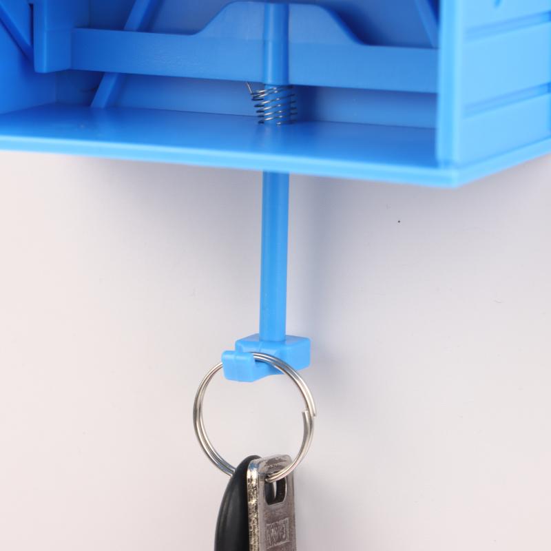 Car Garage Key Holder With Opening Door Key Holder For Wall Fun 3D Printed Key Organizer Wall Mount Easy Installation Key Rack