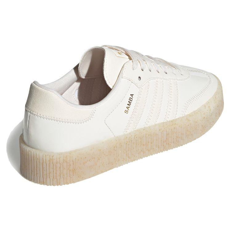 Adidas Originals Sambarose Synthetic Leather Low-Top Sneakers Women Sneakers EG1818