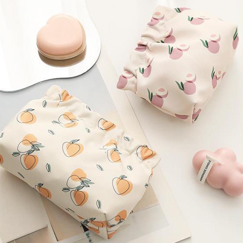 Damen Mini Kosmetiktasche Reiseaufbewahrung Make-up Tasche Organizer Weibliche Make-up Tasche Tragbar Wasserdicht Toilettenartikel Beauty Case Tasche