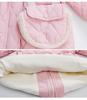 Girls' 2025 Fleece-lined Winter Coat: New Thickened Cotton Jacket for Autumn & Winter