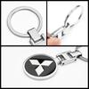 Car Dedicated KeyChain Ring Auto Logo Key Pendant Accessories For Mitsubishi Lancer Mirage ASX Lancer Ex Galant Attrage Xpander