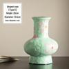 Yusan Ni Modern Ceramic Vase: Elegant Small Fresh Flower Arrangement for Living Room or Hotel Decor.