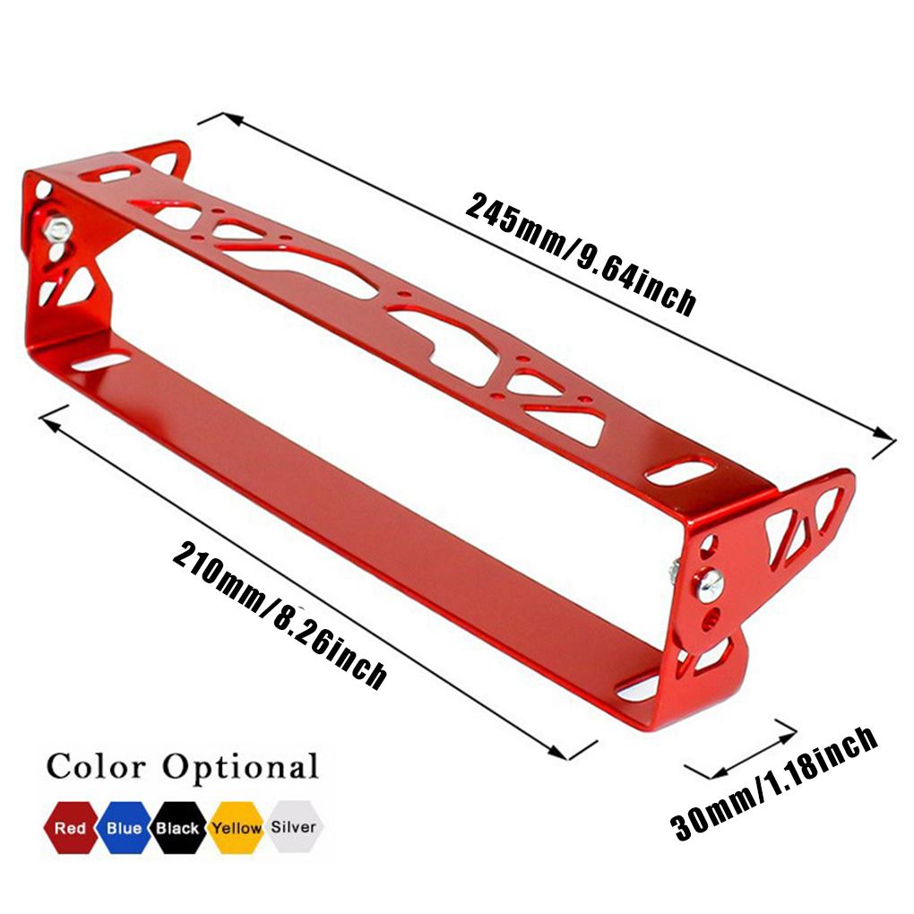Frame For Car Number - Rust Resistant Weatherproof Durable Gift Unique Car License Plate Frame gold 24.5*21*3cm