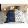 Housse de couette + 2 taies 240 x 260 cm geometrique Sirius