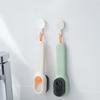 Liquid Press Dispensing Shoe Brush Soft Bristle Multifunctional Cleaner Brush For Shoes Clothes Daily Household Cleaning Use