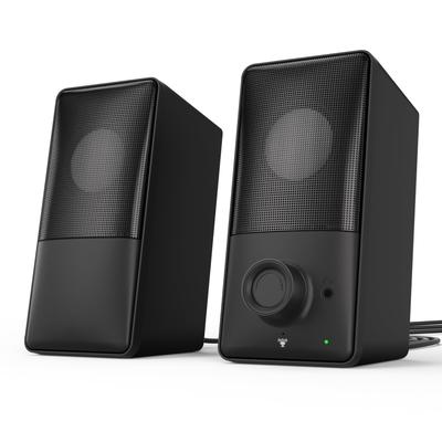 Kstime PC Speakers with Latest Bluetooth Gaming Wired and Wireless USB AUX Maximum 14W Front Headphone Compatible with and Speakers Industry-First