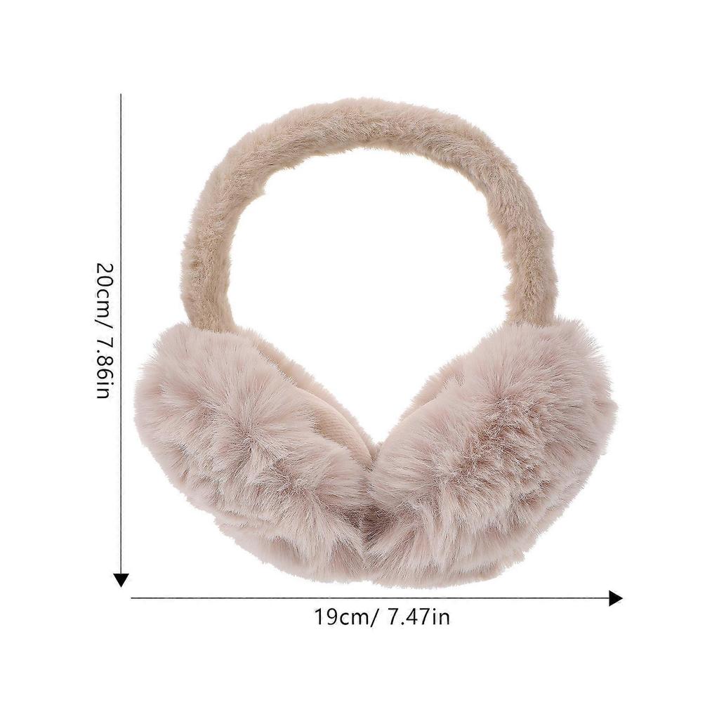 Warmer Ohrenschützer Winter Ohrenschützer Plüsch Ohrenschützer Schutz Ohrenschützer Stirnband für Damen