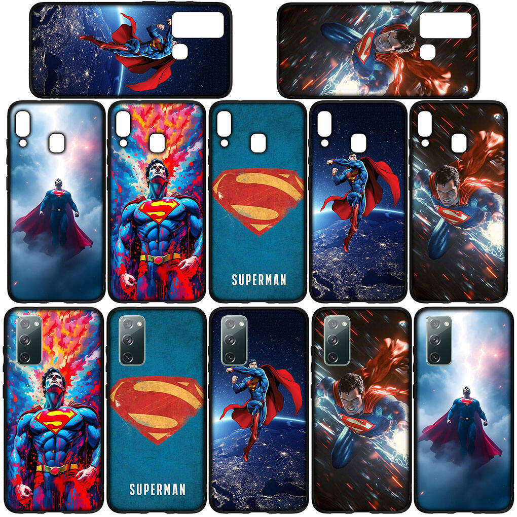 for iPhone 17 16 15 Xiaomi Poco F7 F8 X7 X6 C85 C75 C71 M8 Redmi Note 14 13 12 11 Pro Max 14C 13C 15C A3 A4 Phone Case Movie Super Hero Supermans Man