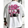 Herren De-cem Ber Band T-Shirt - 10. Gruppenfoto Rückendruck mit Bandmitgliedern, Locker geschnittenes Streetwear-Shirt Geeignet für Musikfans & Trendsetter,