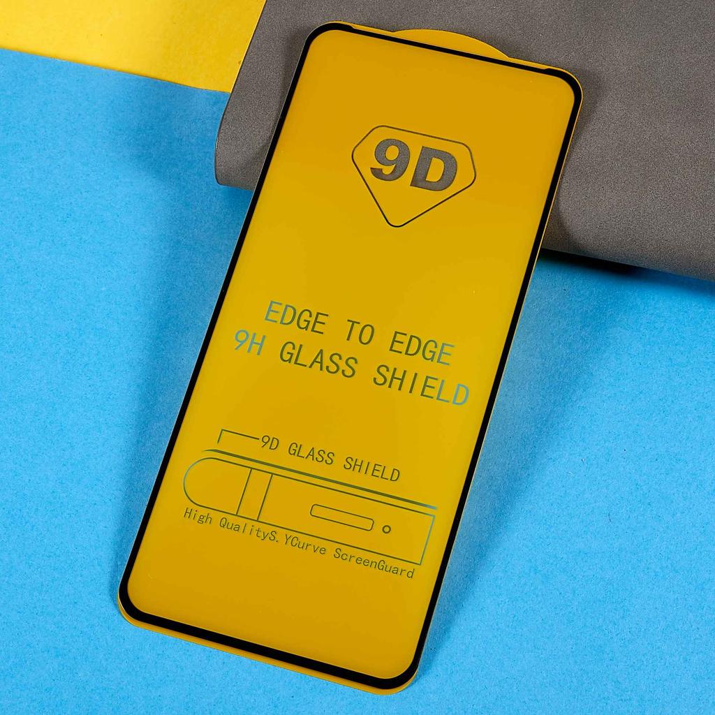 For Realme 12 4G/12+ 5G Tempered Glass Screen Protector 9D Side Glue Anti-Explosion Clear Screen Film