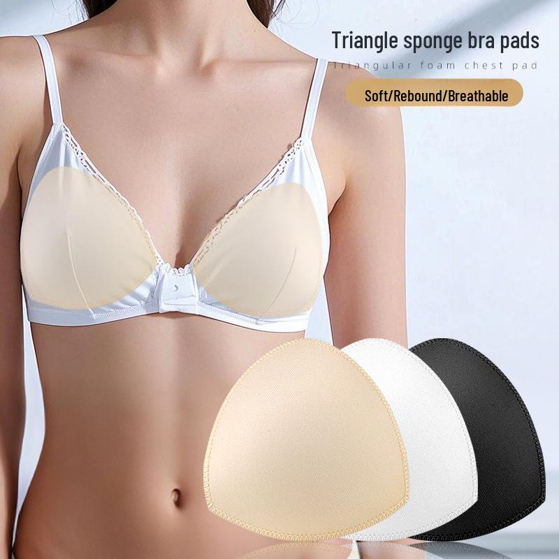Breathable Triangle Sports Bra with Anti-Expansion Cup and Removable Chest Pad