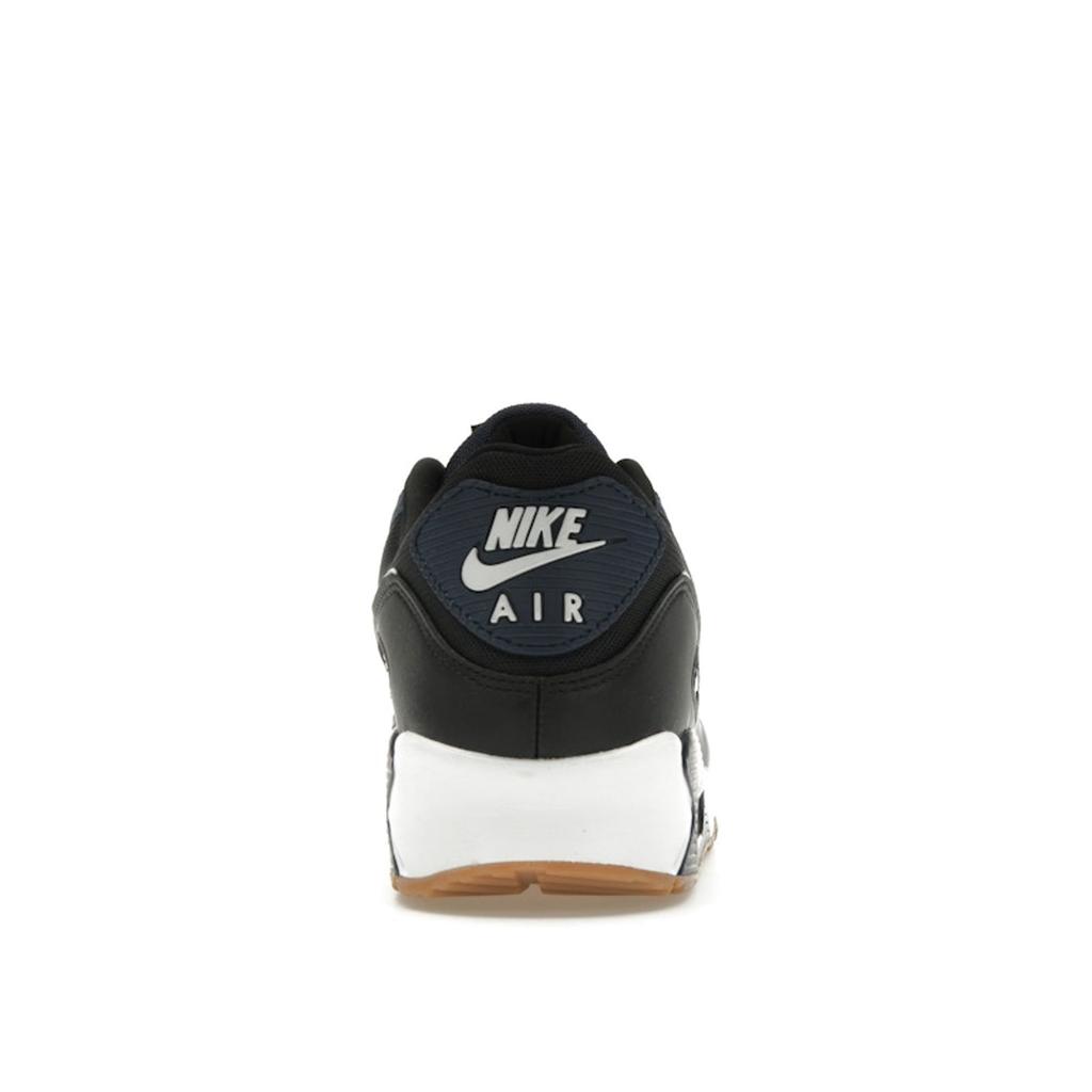 Nike Air Max 90 Midnight Navy Gum Pánské tenisky Modrá Černá Guma-Středně hnědá FB9658-400