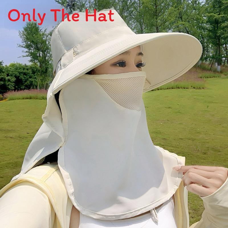 Sun Protection Hat With Fan For Women Summer Uv Shield And Breathable Cap