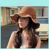 Summer Outdoor Sun Hat For Women With Wide Brim Foldable Breathable Polyester Sun Protection