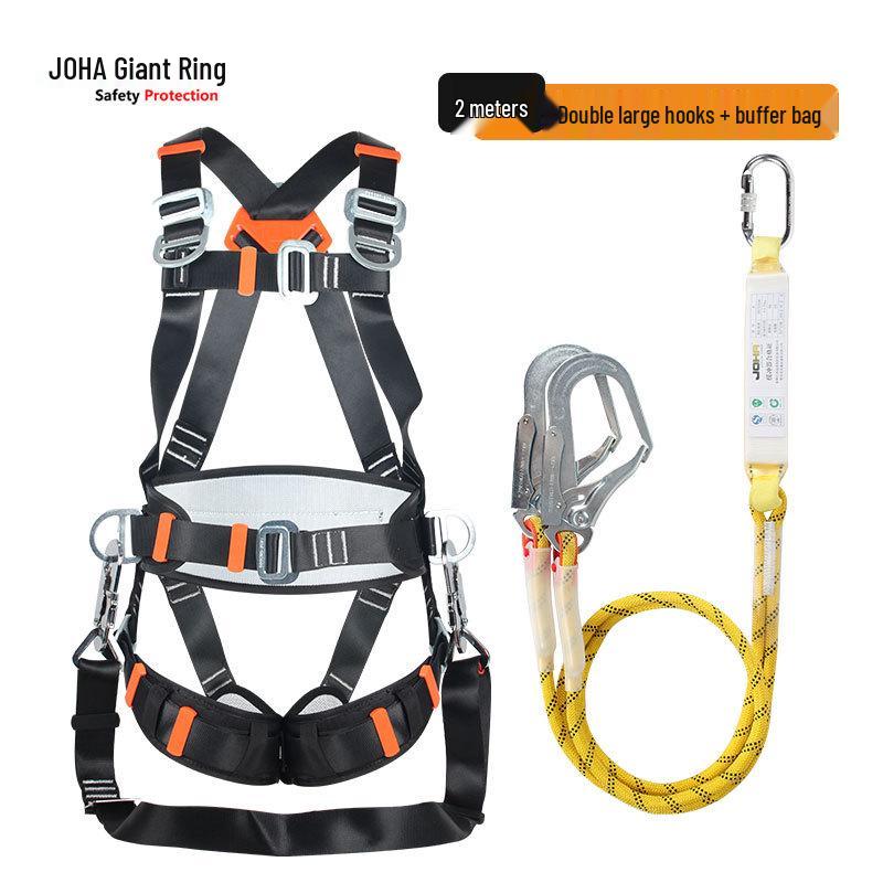 Five-Point Full Body Fall Protection Safety Harness for Electricians