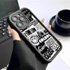 Cartoon Staircase Black Groove iPhone 14/15/16/17 Pro Max Protective Case