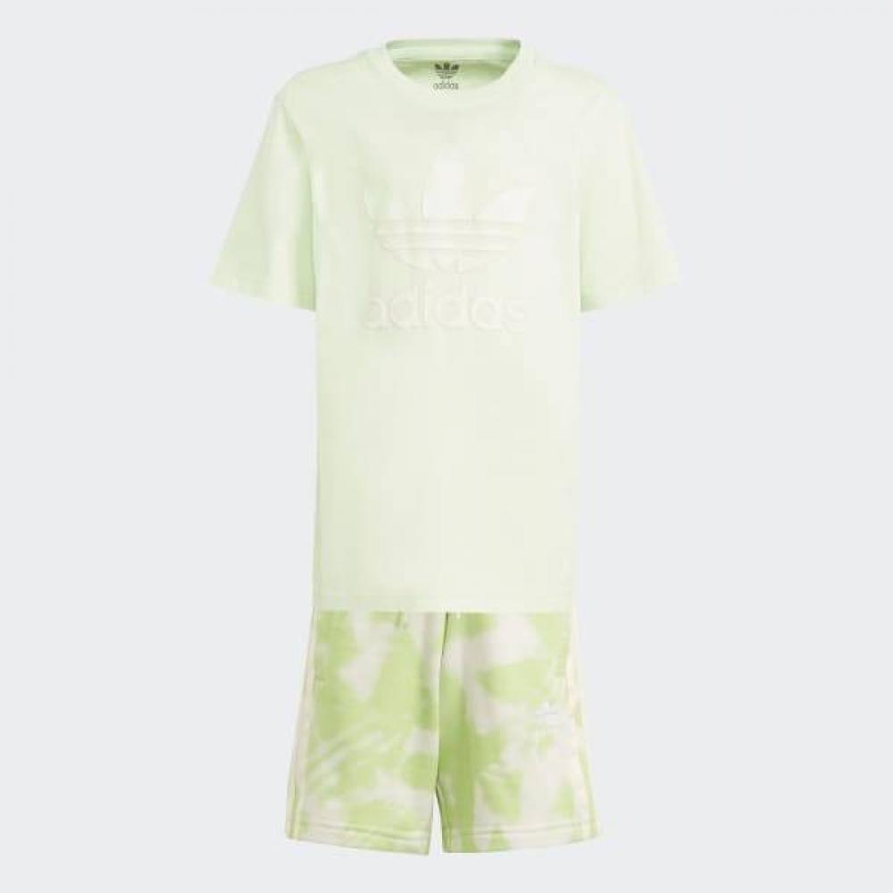

Adidas Kids Toddler Adidas Original Short Tea Set Ir6457 Kids Top And Bottom 110