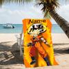 Customizable Personalized Beach Towels Dragon Ball Themed designs.Suitable for the Beach, Yoga, Sports;ideal As Beach Accessories
