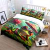 "Chill Frog Paradise Vibes" Bedding Sets Duvet Covers Pillowcases(1* Duvet Cover 2* Pillowcases Without Duvet Insert)