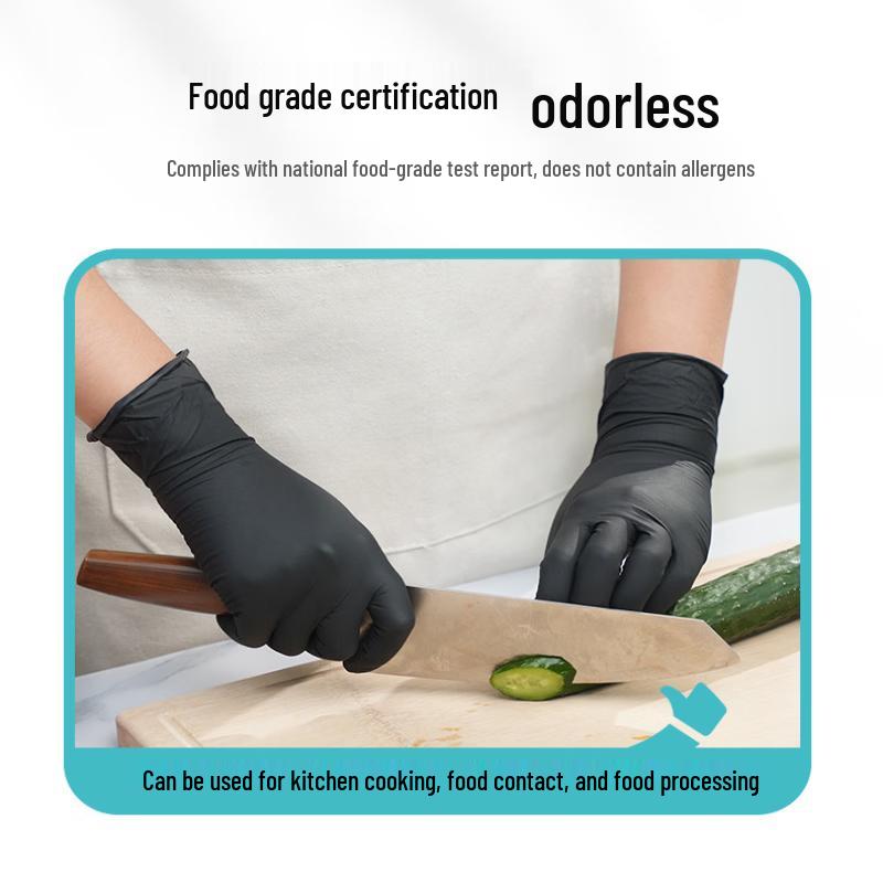 Tek Kullanımlık Gıda Sınıfı Nitril Eldivenler