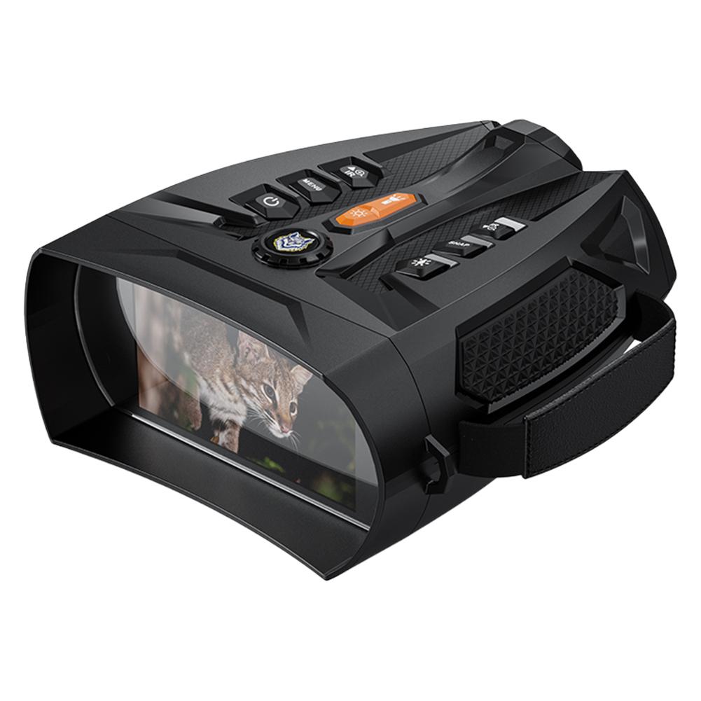 4K Infrared Night Visions Binoculars 10X Digital Zoom Night Visions Goggles 5000mAh Rechargeable 4inch IPS Screen for Adults