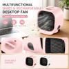 Evaporative Cooler with Rechargeable Battery, Portable Fan for Home and Use