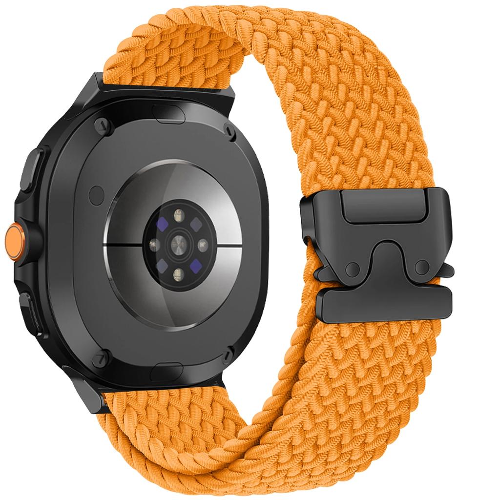 Nylon Braided Band for Samsung Galaxy Watch 8 40mm 44mm Elastic Sports Strap for Galaxy Watch 8 Classic 46mm Watch Accessories