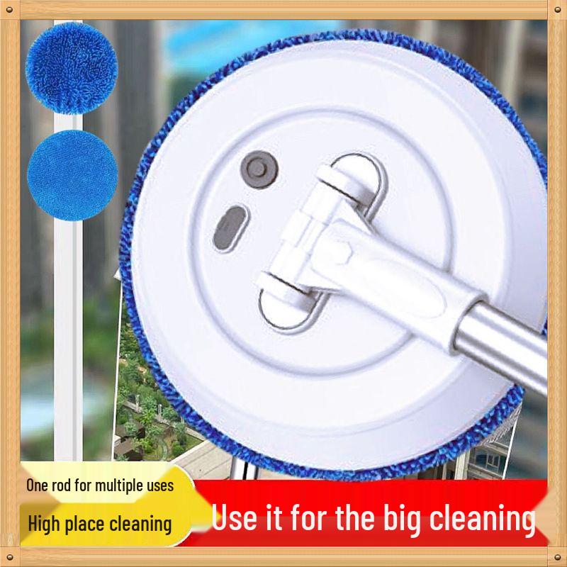 Electric Window Cleaning Robot for Glass, Ceiling, Roof, and Wall - New Year Edition with Rotating Mop