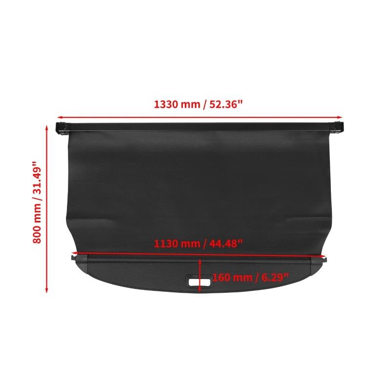 Car Rear Trunk Cargo Cover Shield Rear Cargo Luggage Security Shield Shade Partition Board for Kia Sportage 2023-2024