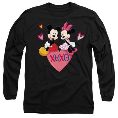 Mickey mouse Unisex Adult Xoxo Minnie Mouse Valentine`s Day T-Shirt
