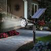 Split Solar 7-LED Color-Changing Garden Spotlight