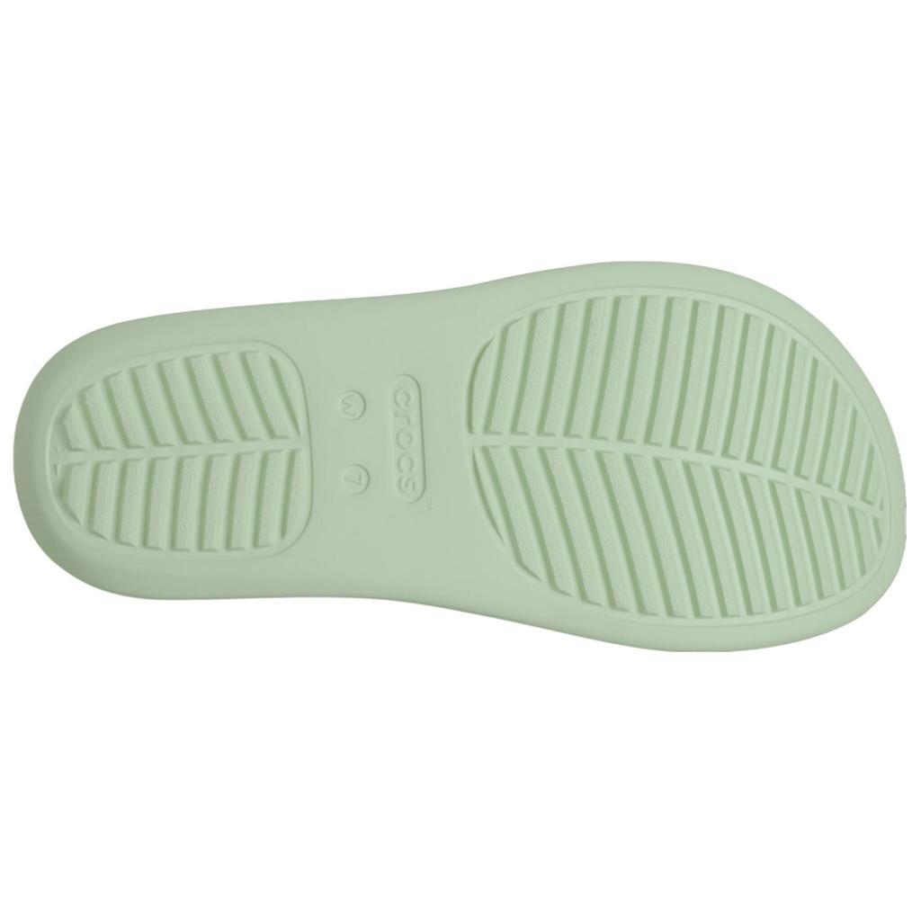 Crocs Women's Getaway Platform Toe Loop Sandals Jade Tint Lightweight Comfort Slip On 210834-3YH
