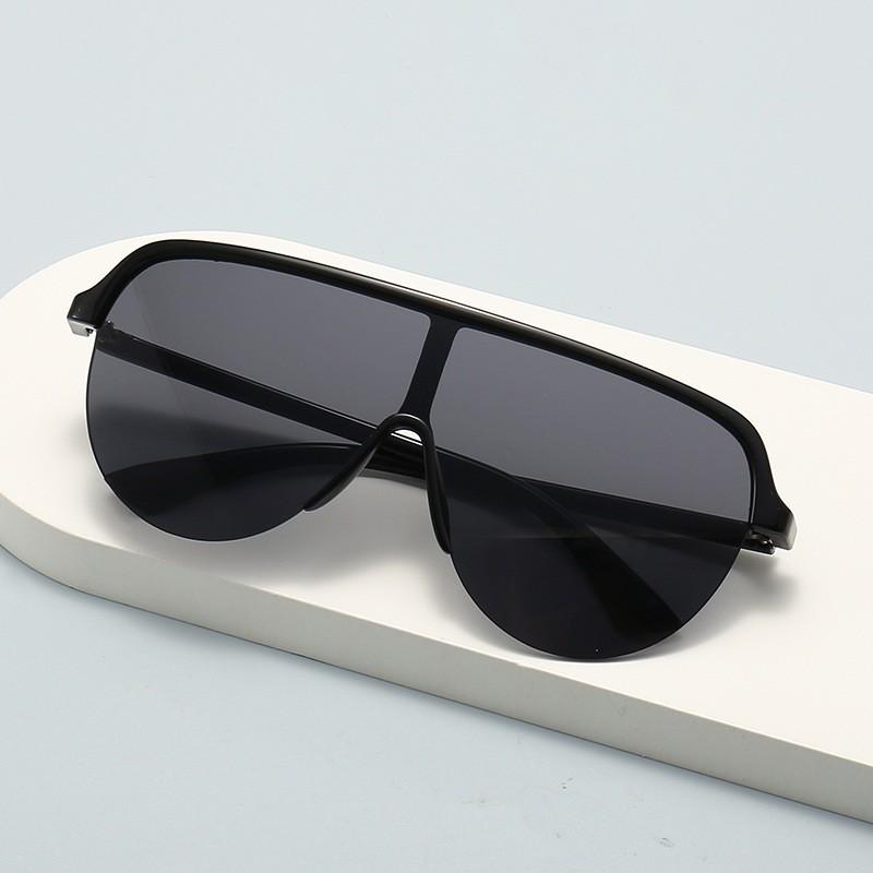 Trendy One-Piece Large Frame Cycling Goggles - European & American Fashion Sunglasses