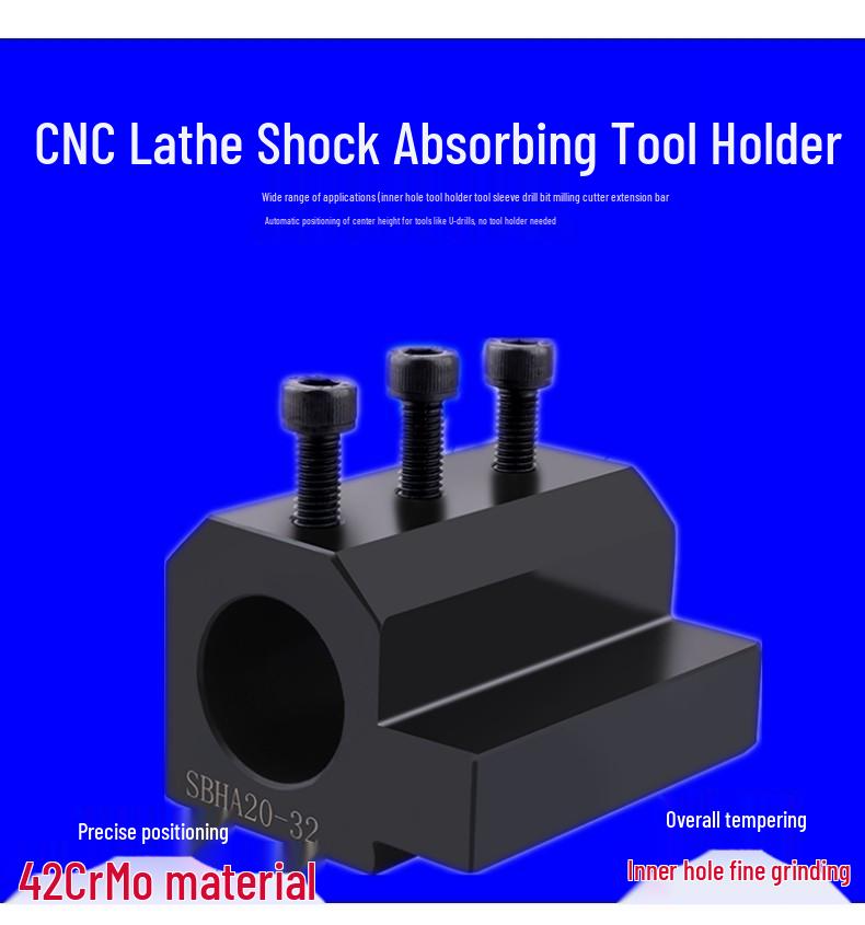 Shockproof CNC Lathe Tool: Carbide Tool Holder & Milling Cutter