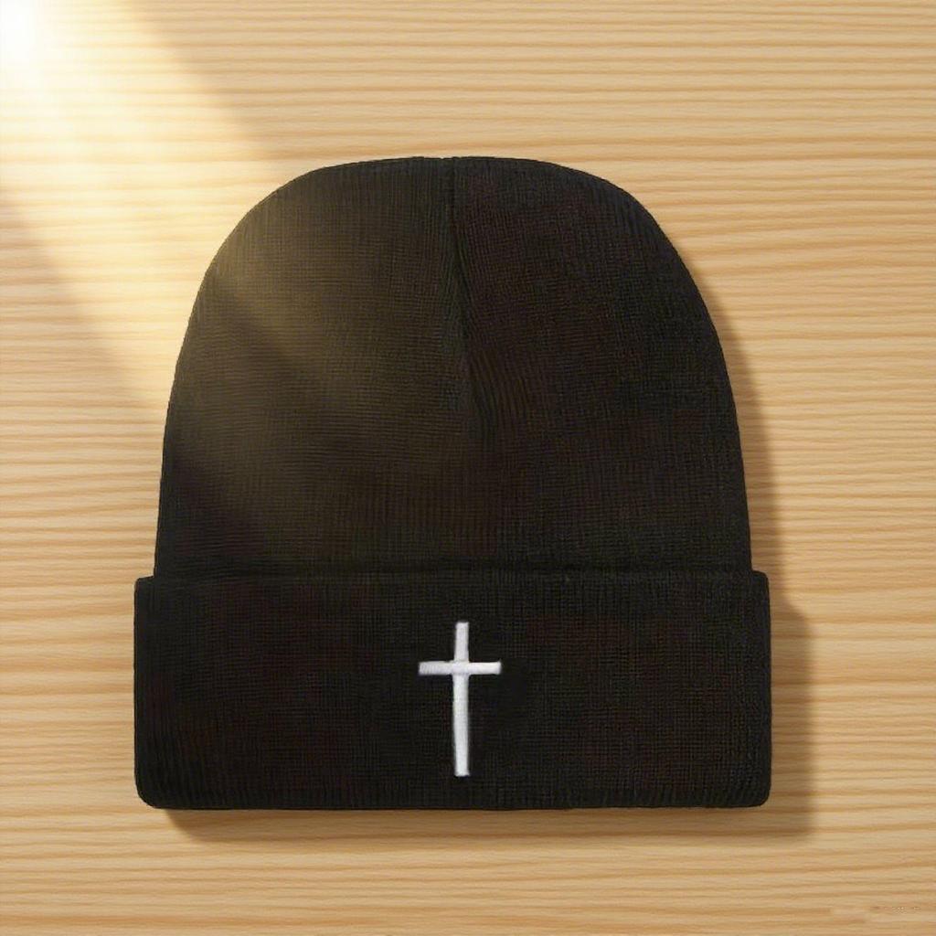 Všestranná trendy akrylová pletená čepice - Unisex podzim/zima Hip Hop styl pro ochranu před chladem.
