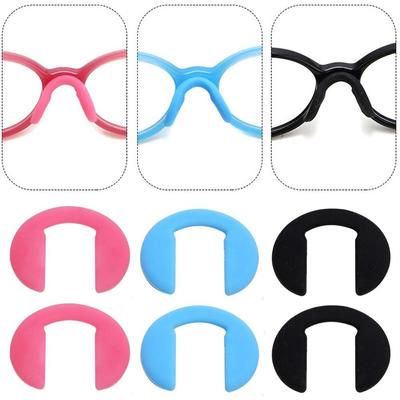 Pads Silicone Transparent U Shape Korean Nose Pad Eyeglasses Pads Glasses Support Eyewear Ear Hook