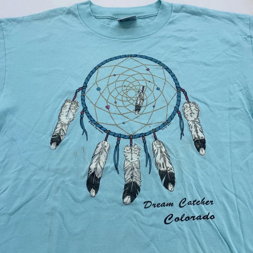 vintage 90s COLORADO DREAM CATCHER T-Shirt LARGE/XL native american soft thin