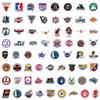 60 Pcs Cartoon NBA Graffiti Stickers DIY Water Cup Suitcase Stationery Car Mobile Laptop Refrigerator Decoration Stickers