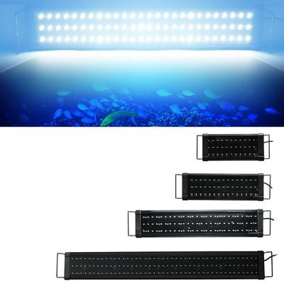 30/40/60/90cm Aquatic Plant Light Extensible Waterproof Clip On Lamp for 40-130CM Fish Tank Super Slim LEDs Aquarium Lighting
